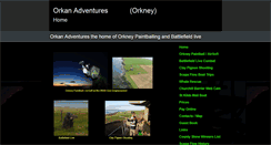 Desktop Screenshot of orkanadventures.com